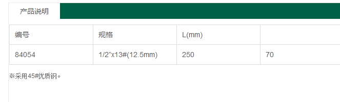 產(chǎn)品說明